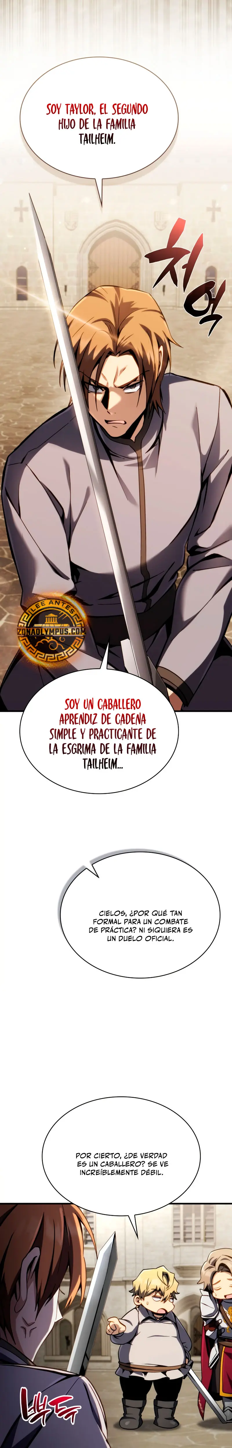 El Primer Príncipe: La leyenda del canto de la espada capítulo 5, página 23