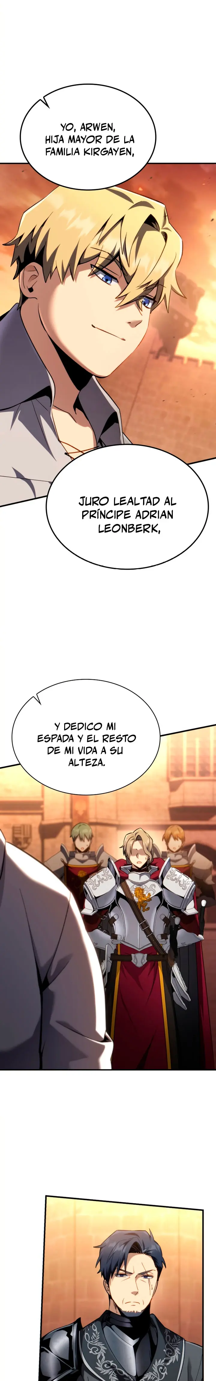 El Primer Príncipe: La leyenda del canto de la espada capítulo 8, página 22