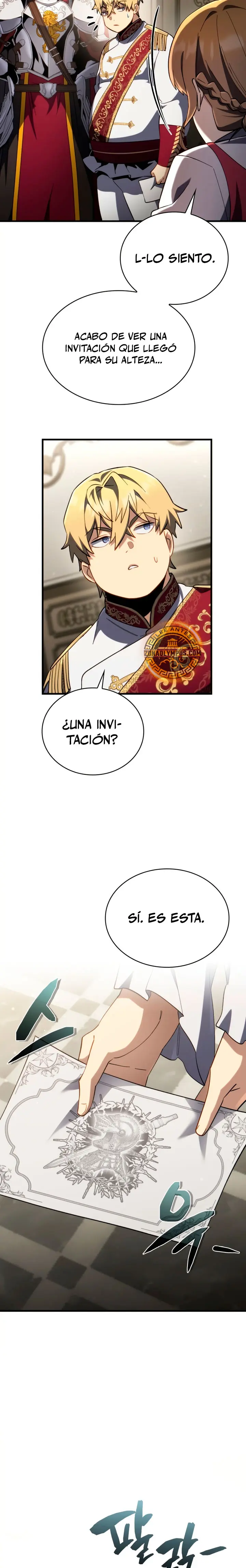 El Primer Príncipe: La leyenda del canto de la espada capítulo 8, página 34