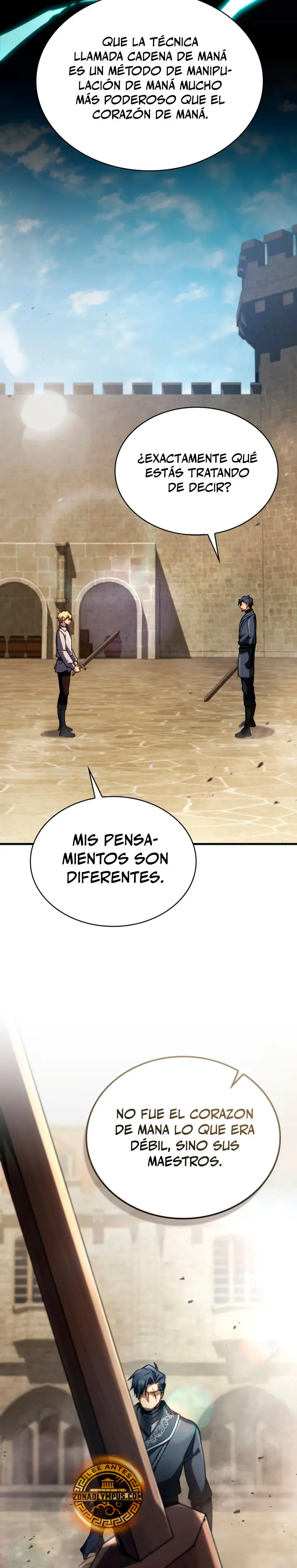 El Primer Príncipe: La leyenda del canto de la espada capítulo 12, página 42