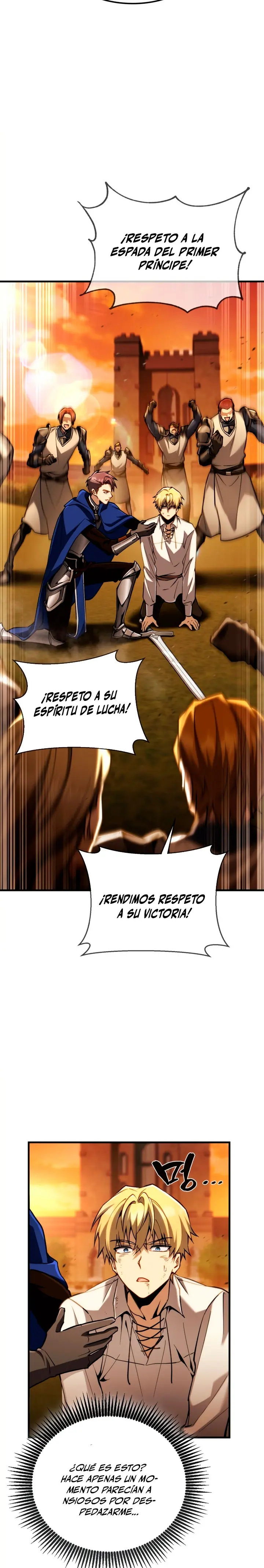 El Primer Príncipe: La leyenda del canto de la espada capítulo 19, página 34