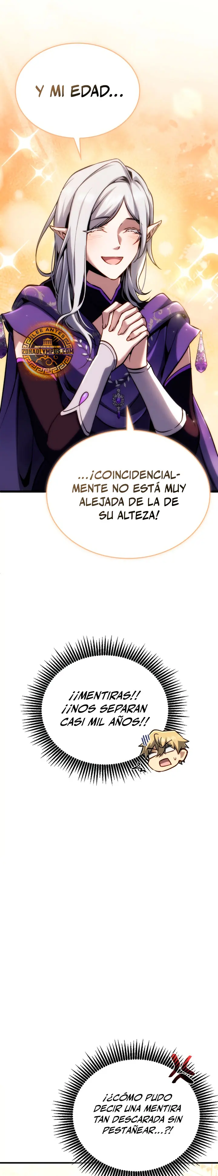 El Primer Príncipe: La leyenda del canto de la espada capítulo 22, página 21