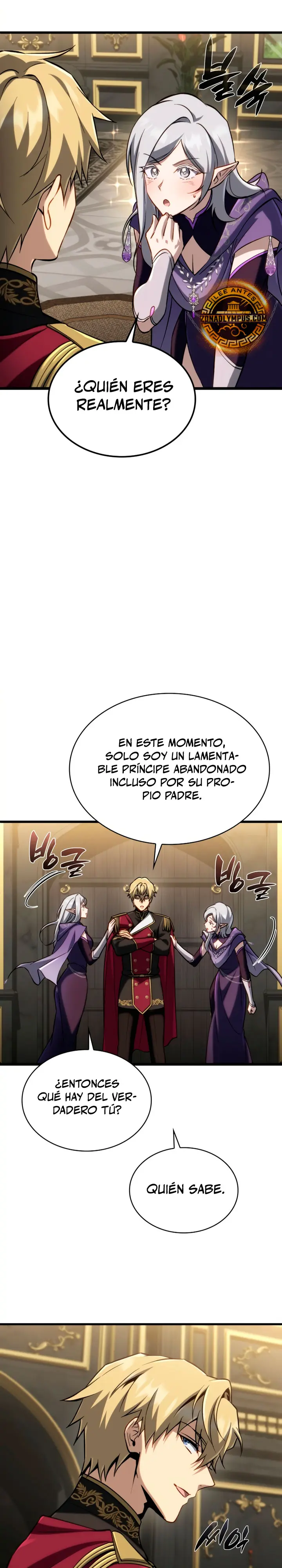 El Primer Príncipe: La leyenda del canto de la espada capítulo 22, página 35