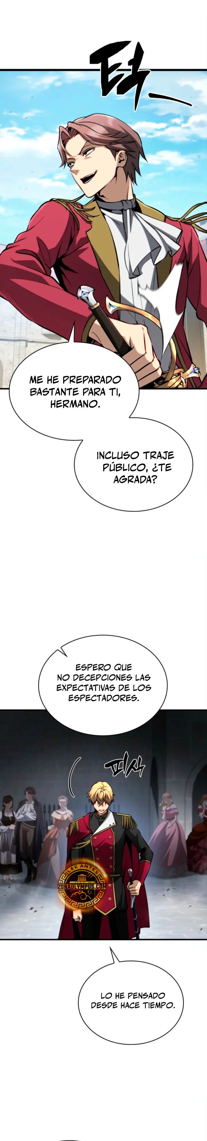 El Primer Príncipe: La leyenda del canto de la espada capítulo 23, página 9