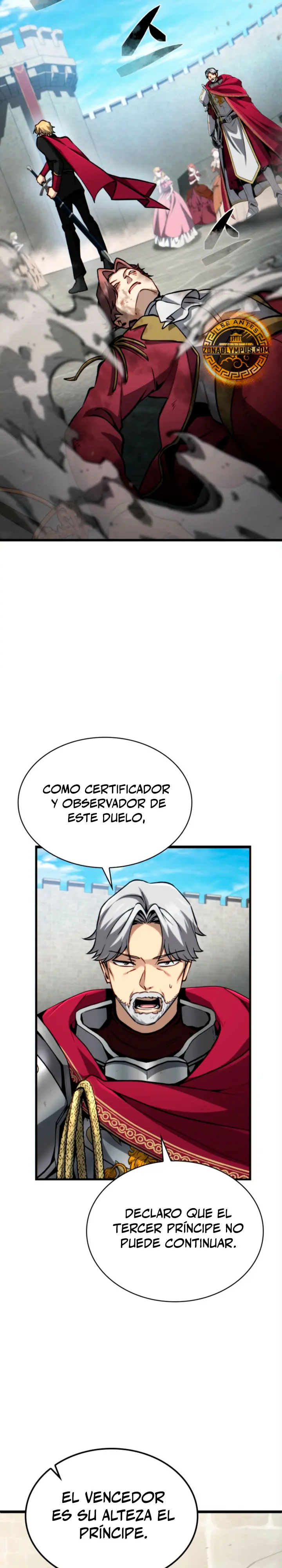 El Primer Príncipe: La leyenda del canto de la espada capítulo 23, página 14