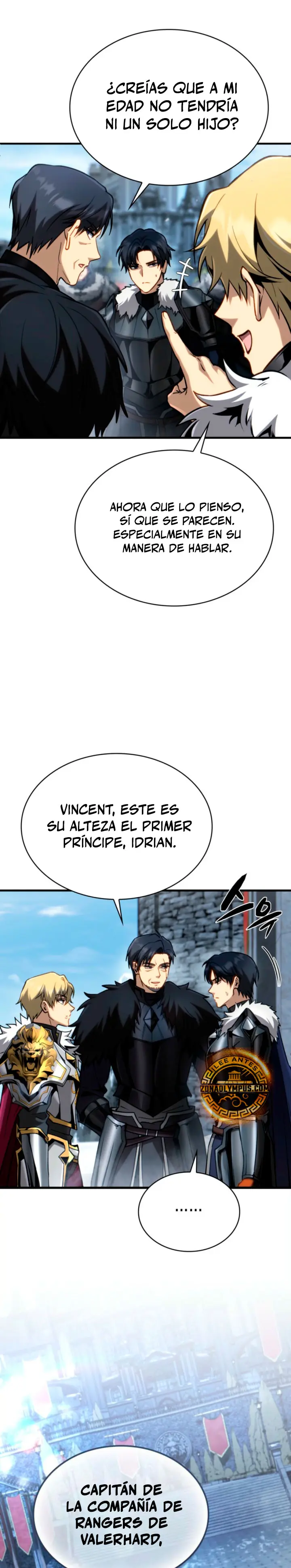 El Primer Príncipe: La leyenda del canto de la espada capítulo 24, página 8
