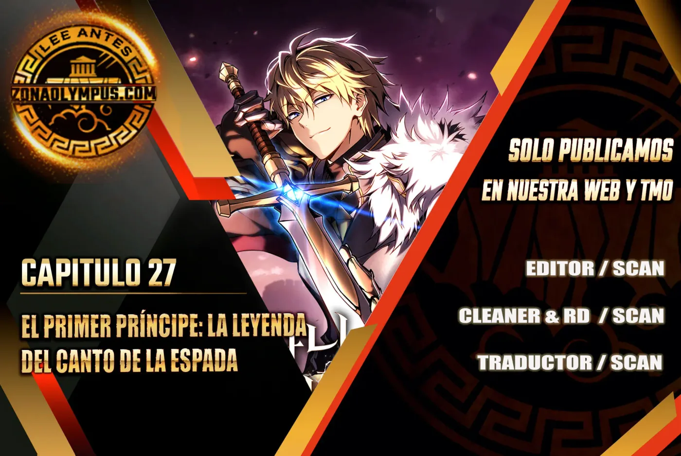 El Primer Príncipe: La leyenda del canto de la espada capítulo 27, página 1