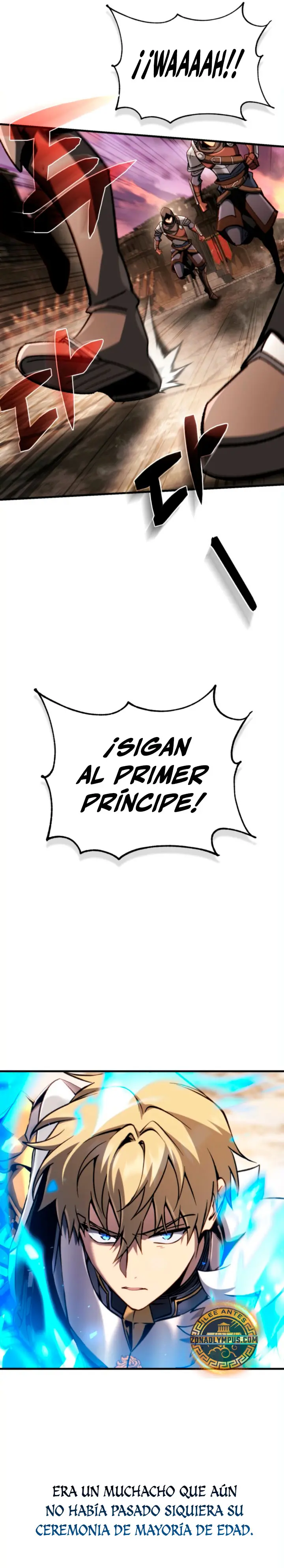 El Primer Príncipe: La leyenda del canto de la espada capítulo 34, página 17