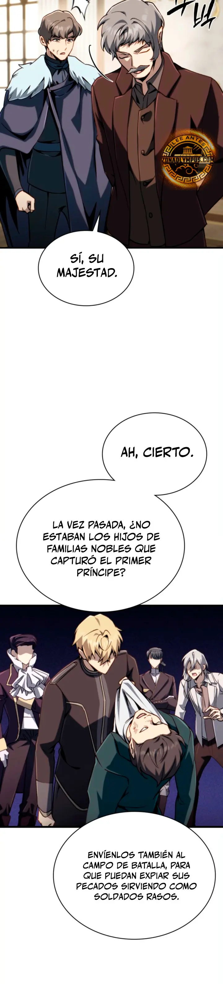 El Primer Príncipe: La leyenda del canto de la espada capítulo 34, página 46