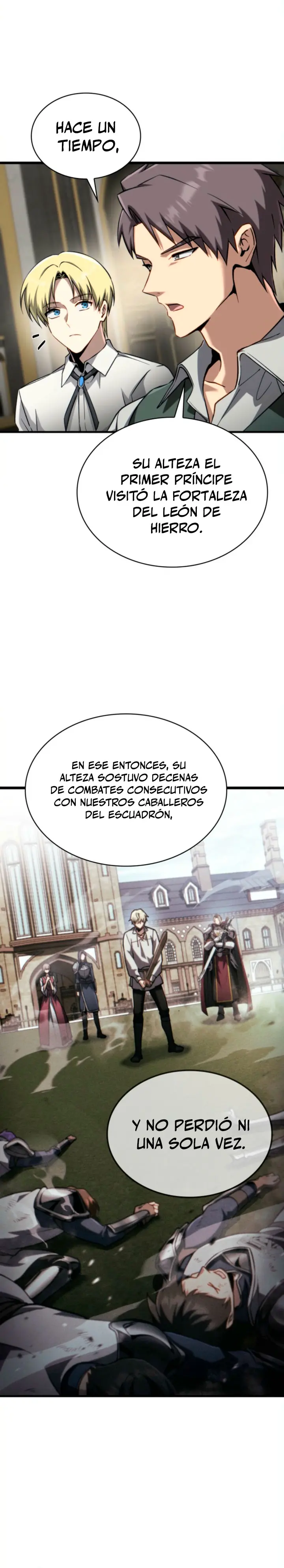 El Primer Príncipe: La leyenda del canto de la espada capítulo 36, página 23