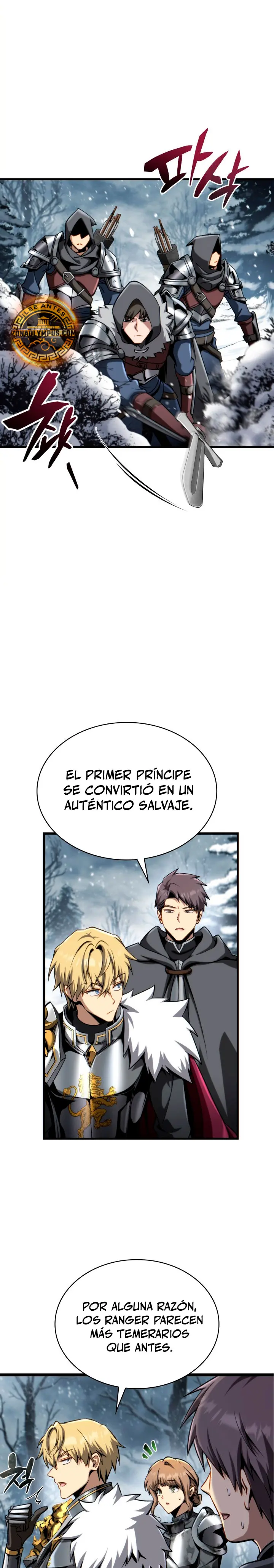 El Primer Príncipe: La leyenda del canto de la espada capítulo 40, página 35
