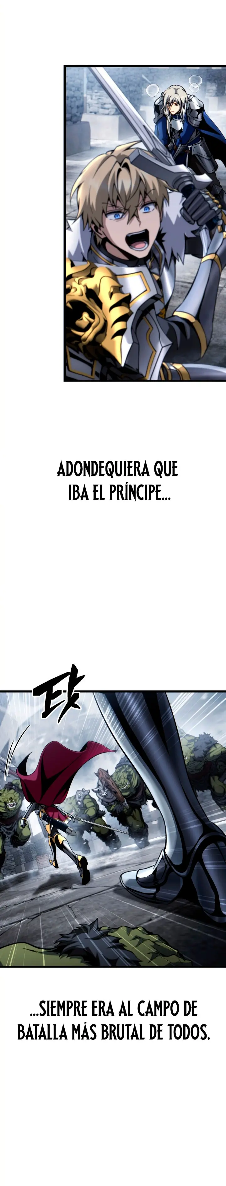 El Primer Príncipe: La leyenda del canto de la espada capítulo 43, página 35