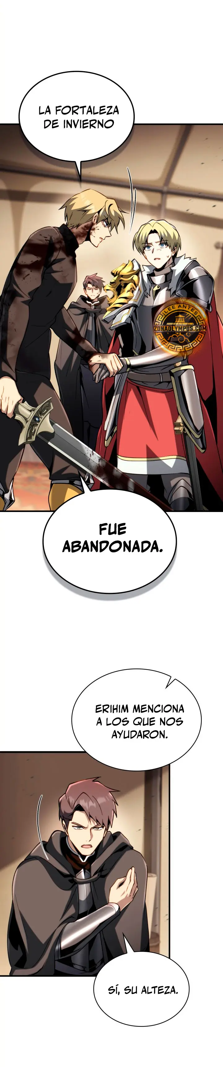 El Primer Príncipe: La leyenda del canto de la espada capítulo 48, página 27