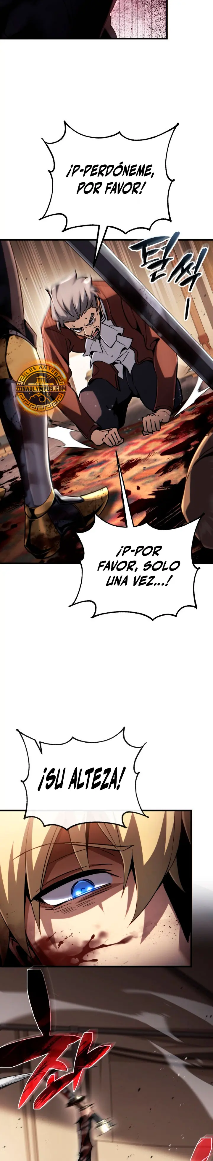 El Primer Príncipe: La leyenda del canto de la espada capítulo 48, página 34