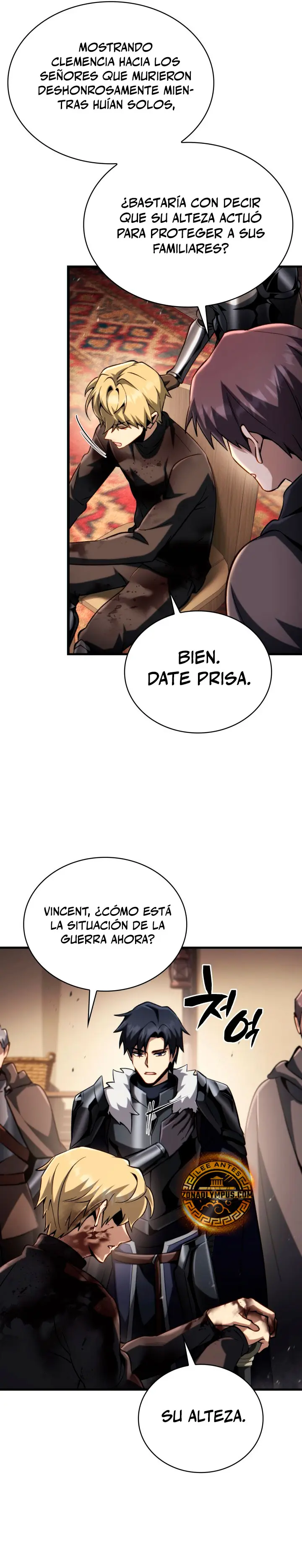 El Primer Príncipe: La leyenda del canto de la espada capítulo 48, página 38