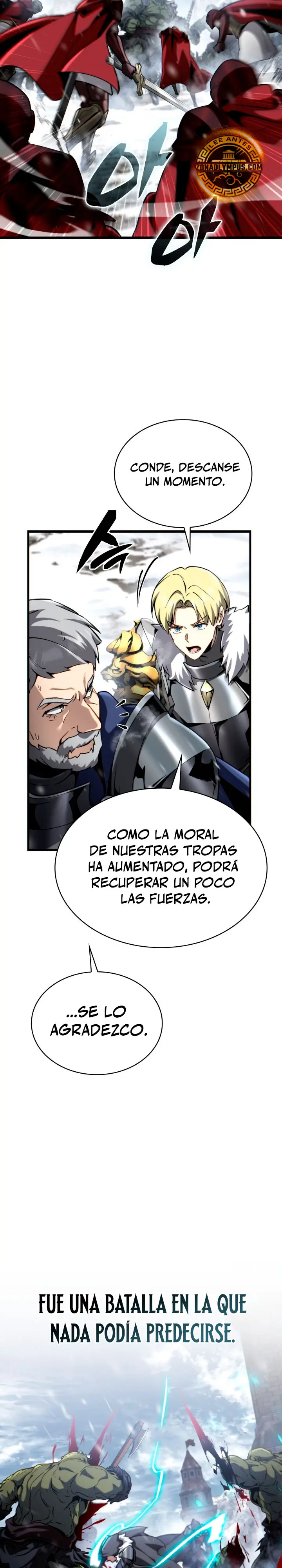El Primer Príncipe: La leyenda del canto de la espada capítulo 52, página 21