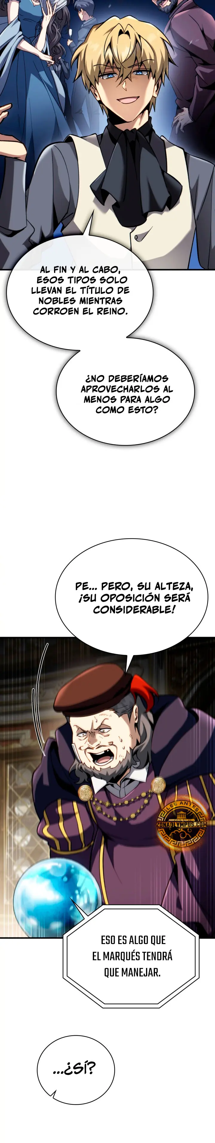 El Primer Príncipe: La leyenda del canto de la espada capítulo 57, página 8
