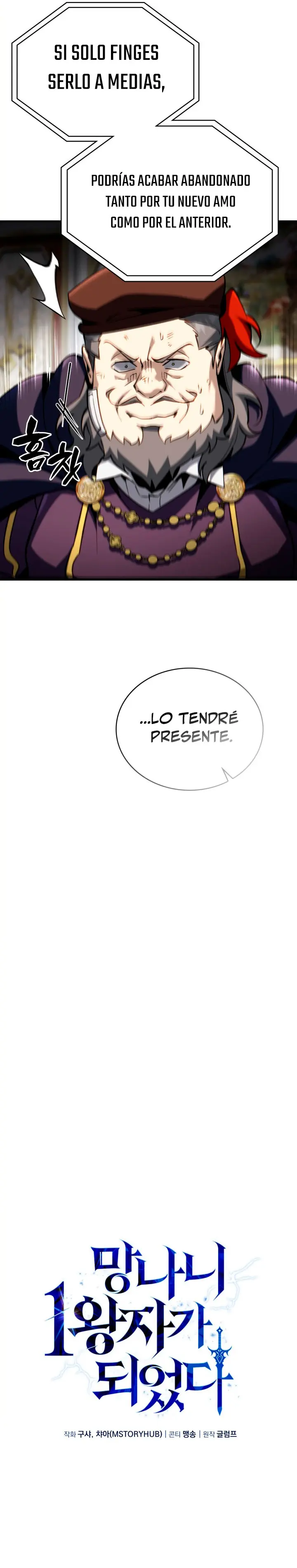 El Primer Príncipe: La leyenda del canto de la espada capítulo 57, página 10