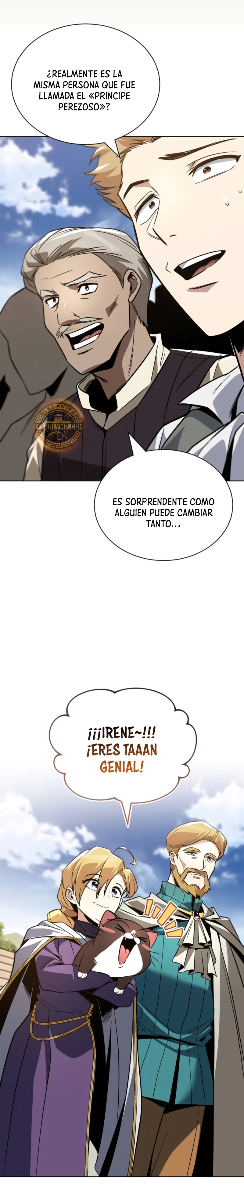 El principe perezoso se convierte en un genio capítulo 120, página 43