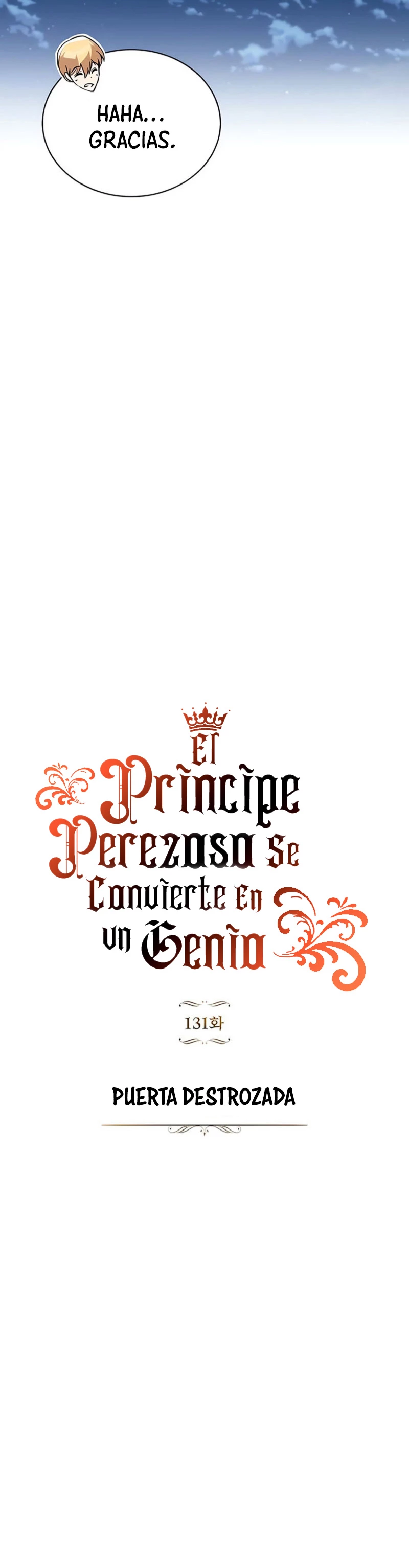 El principe perezoso se convierte en un genio capítulo 131, página 22