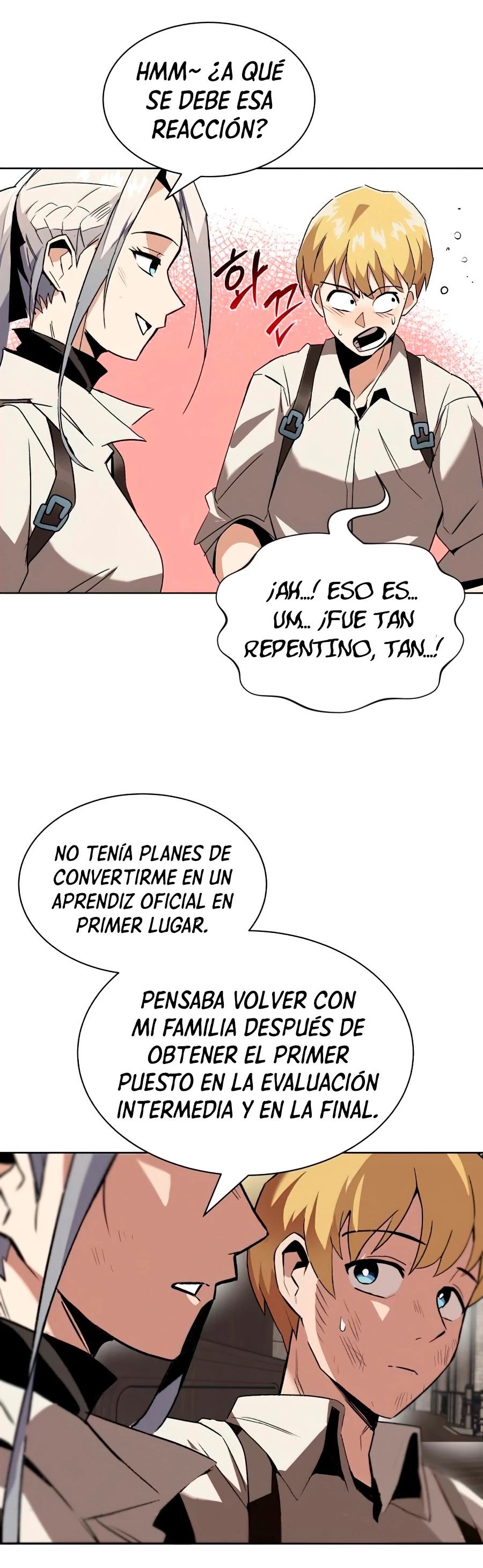 El principe perezoso se convierte en un genio capítulo 16, página 55