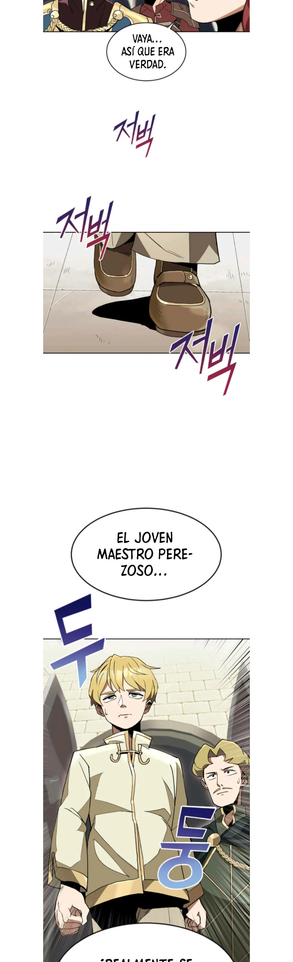 El principe perezoso se convierte en un genio capítulo 2, página 4