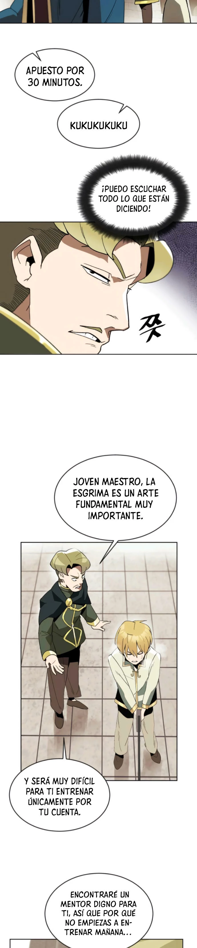 El principe perezoso se convierte en un genio capítulo 2, página 14