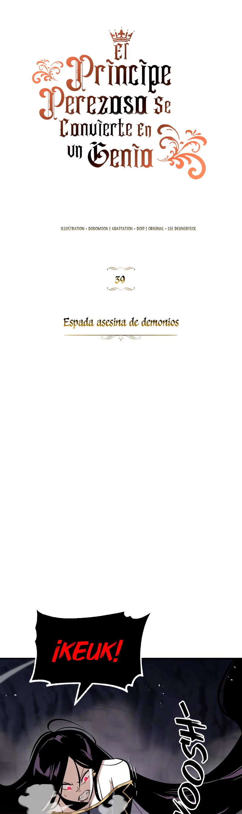 El principe perezoso se convierte en un genio capítulo 39, página 7