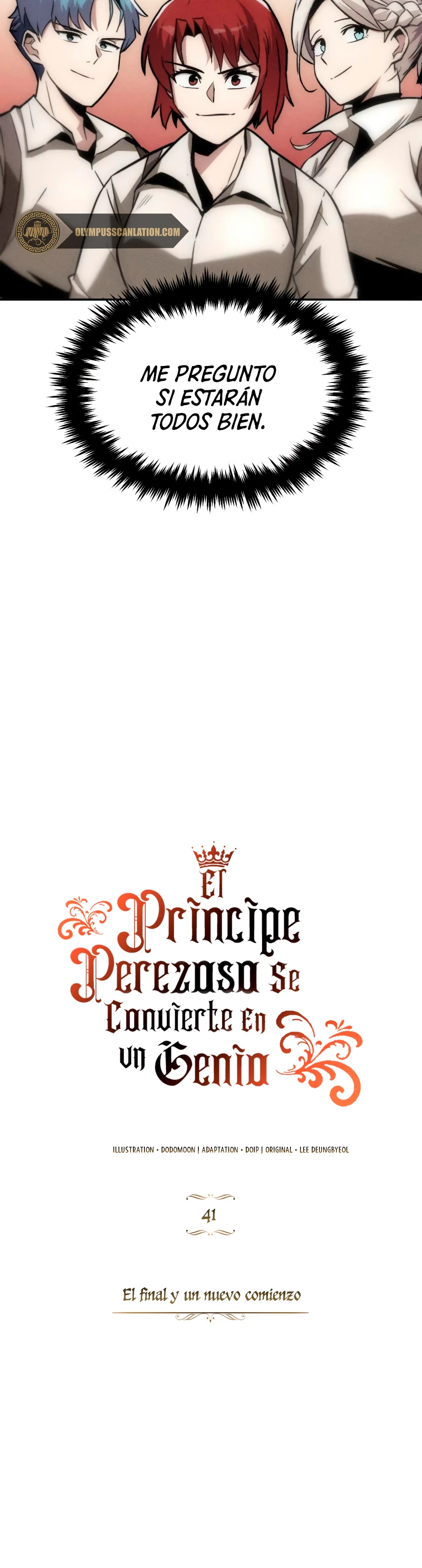 El principe perezoso se convierte en un genio capítulo 41, página 8