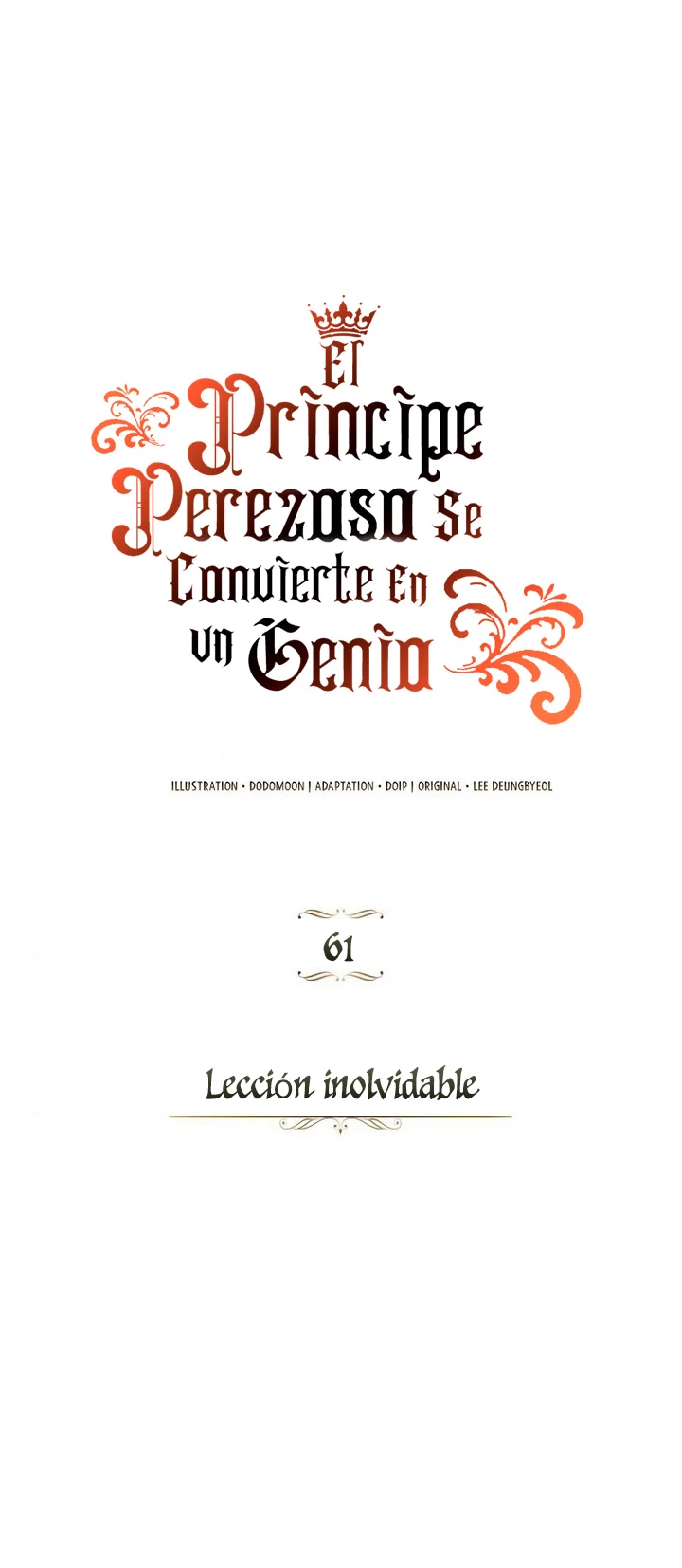 El principe perezoso se convierte en un genio capítulo 61, página 5