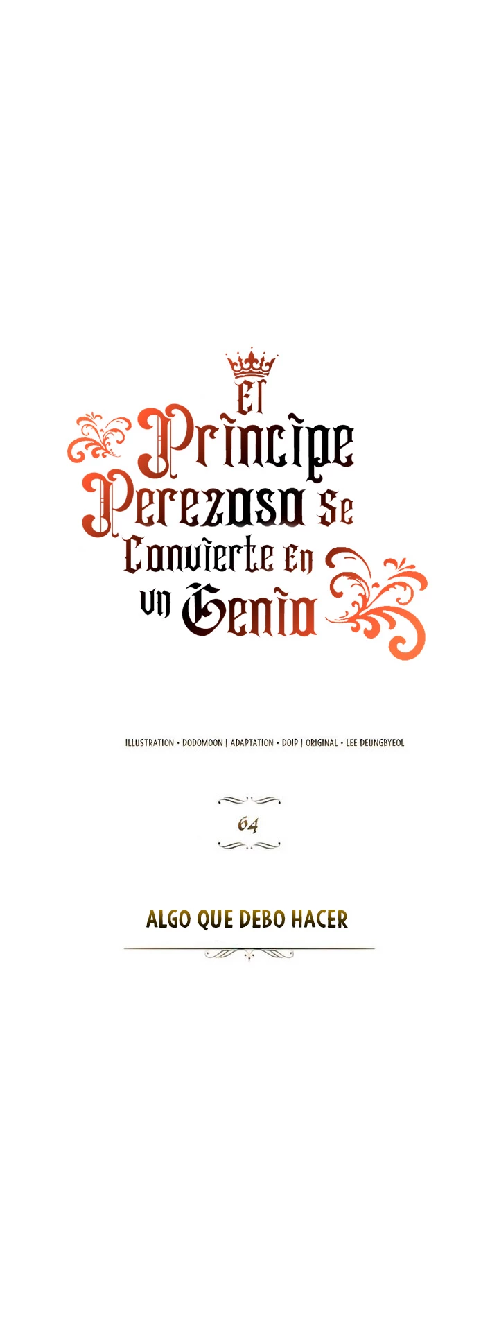 El principe perezoso se convierte en un genio capítulo 64, página 34