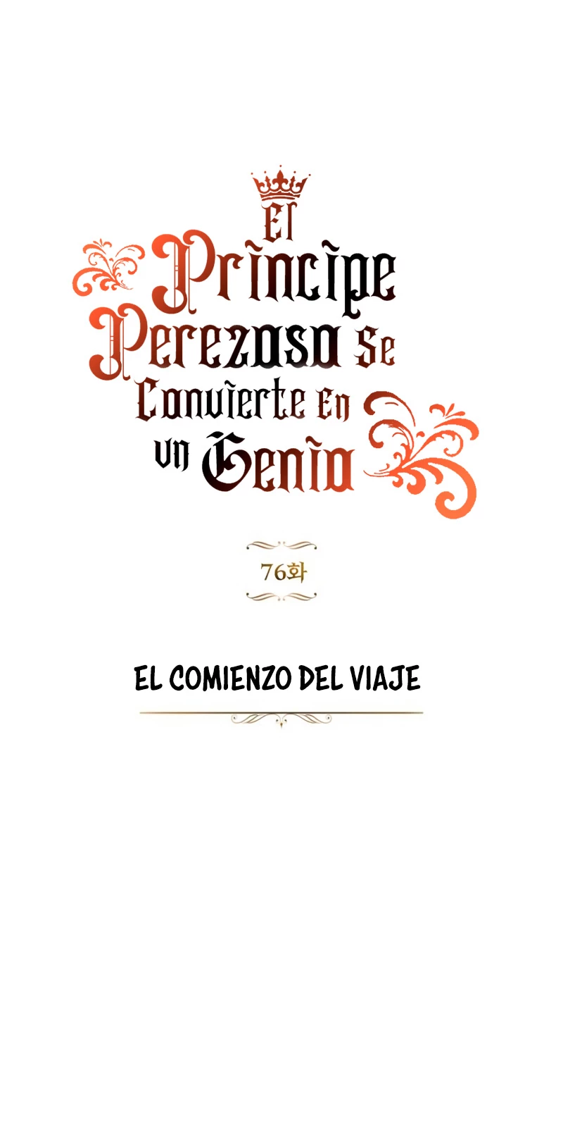 El principe perezoso se convierte en un genio capítulo 76, página 7