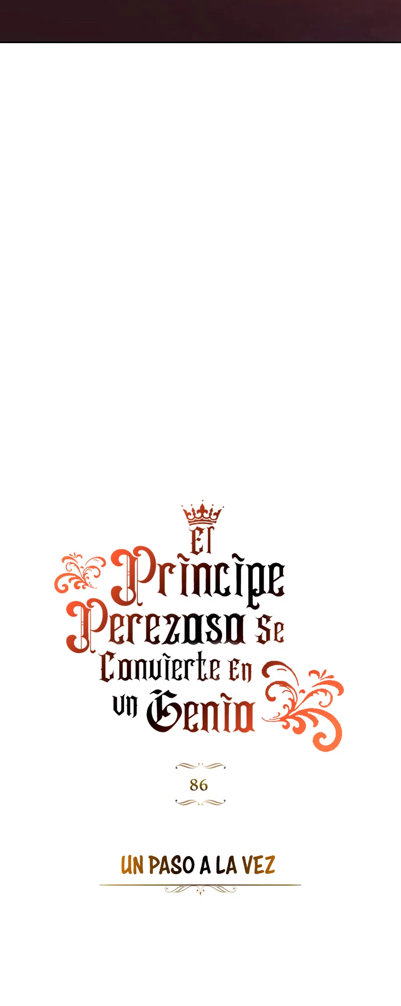 El principe perezoso se convierte en un genio capítulo 86, página 70