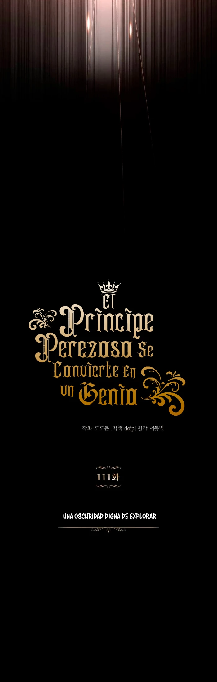 El principe perezoso se convierte en un genio capítulo 111, página 37