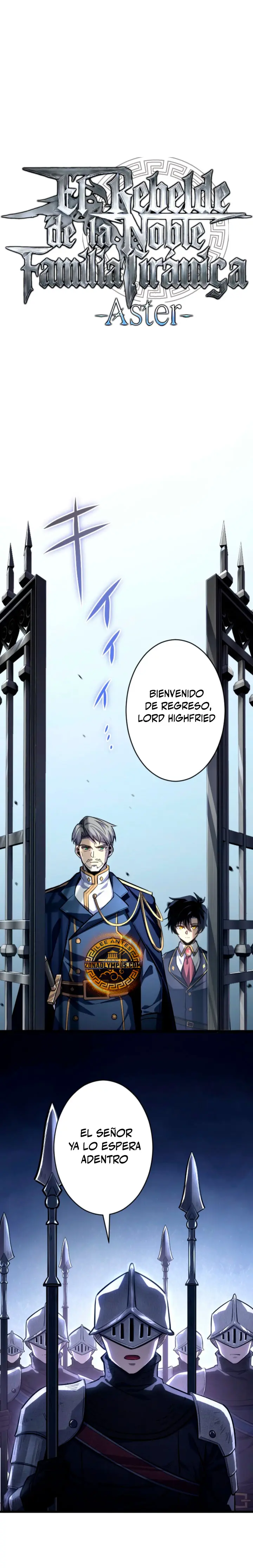 El Rebelde de la Noble Familia Tiránica capítulo 10, página 2
