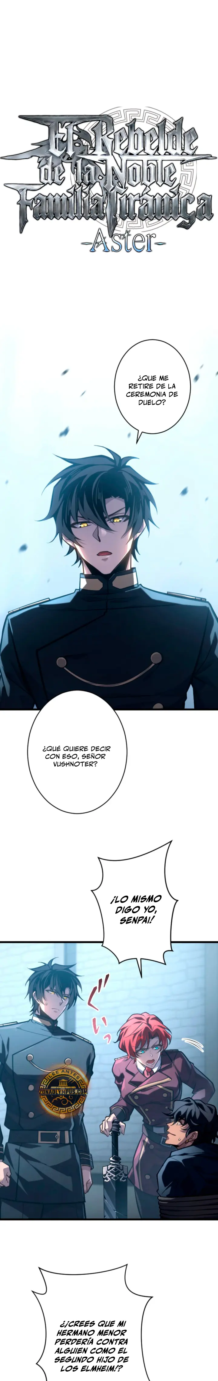 El Rebelde de la Noble Familia Tiránica capítulo 36, página 2