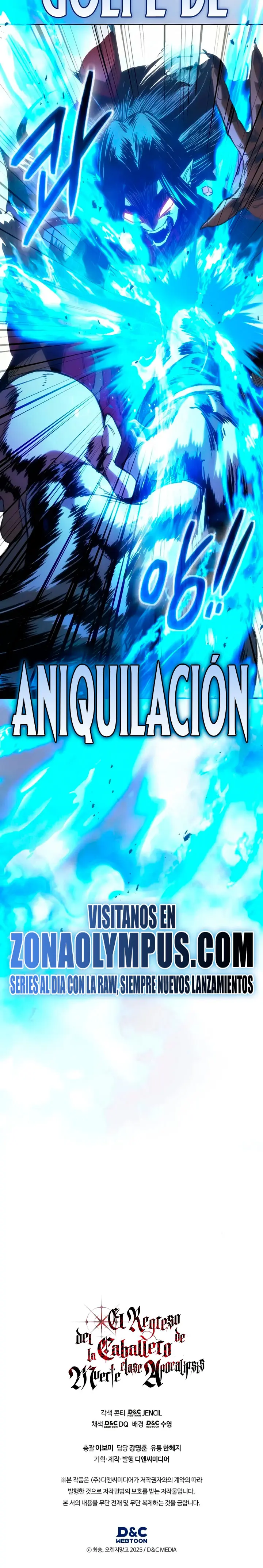 El Regreso del Caballero de la Muerte Clase: Apocalipsis capítulo 88, página 36