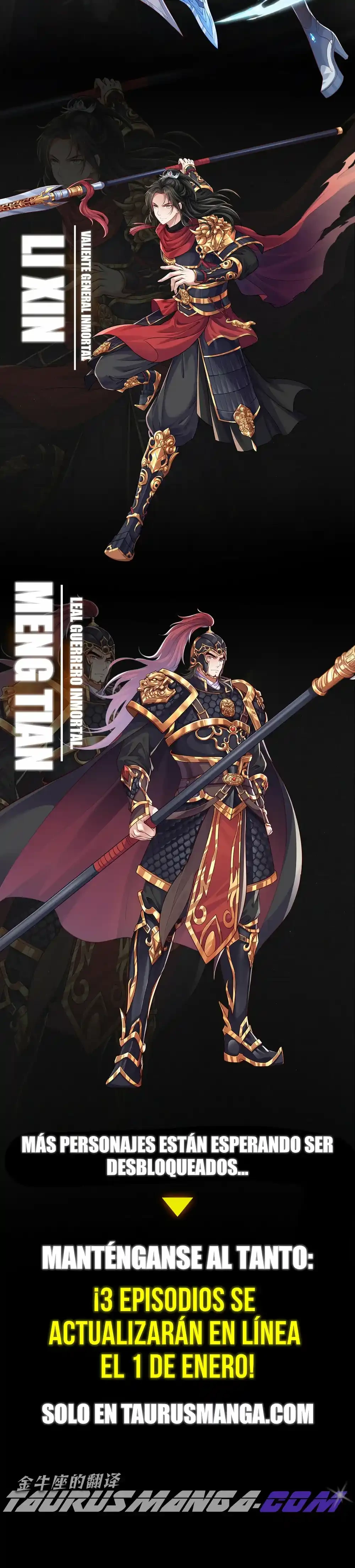 ¡El Regreso Del Emperador Inmortal Qin! capítulo 0, página 2