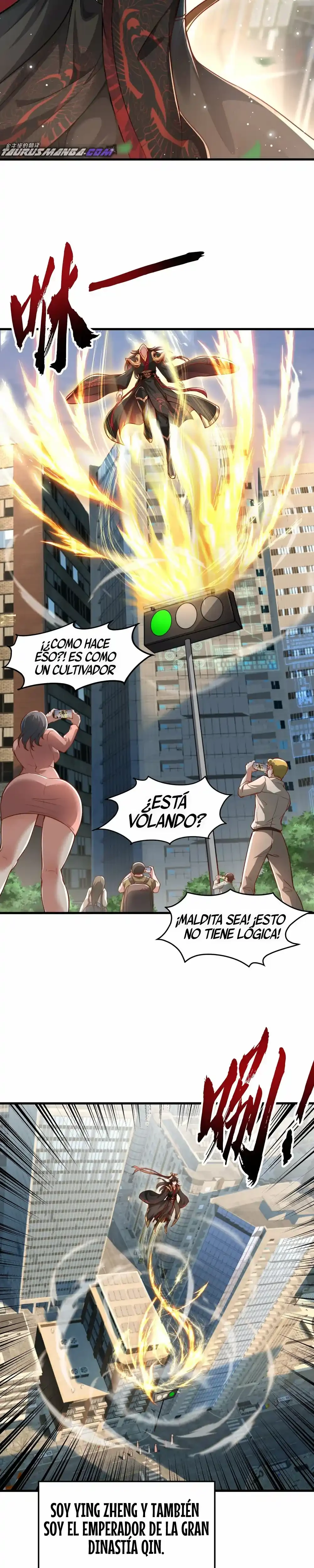 ¡El Regreso Del Emperador Inmortal Qin! capítulo 1, página 3