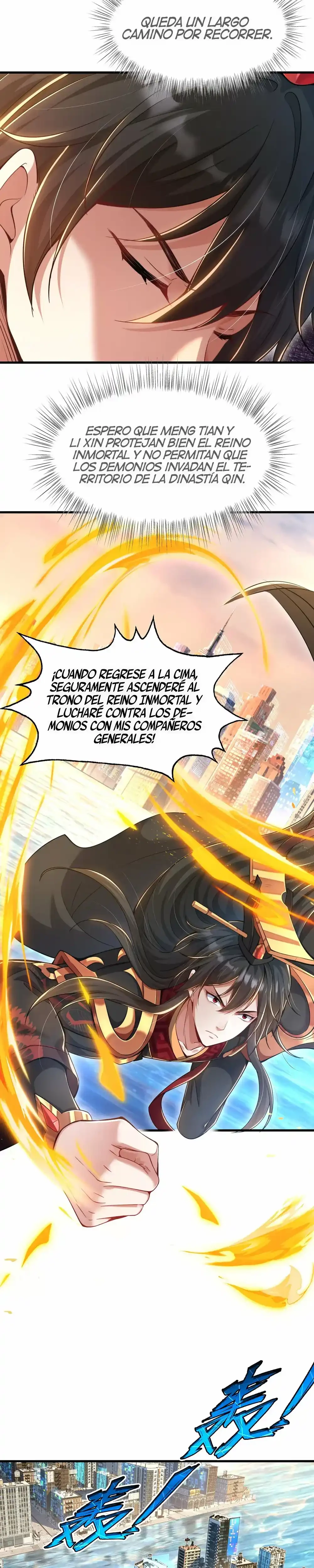 ¡El Regreso Del Emperador Inmortal Qin! capítulo 1, página 7