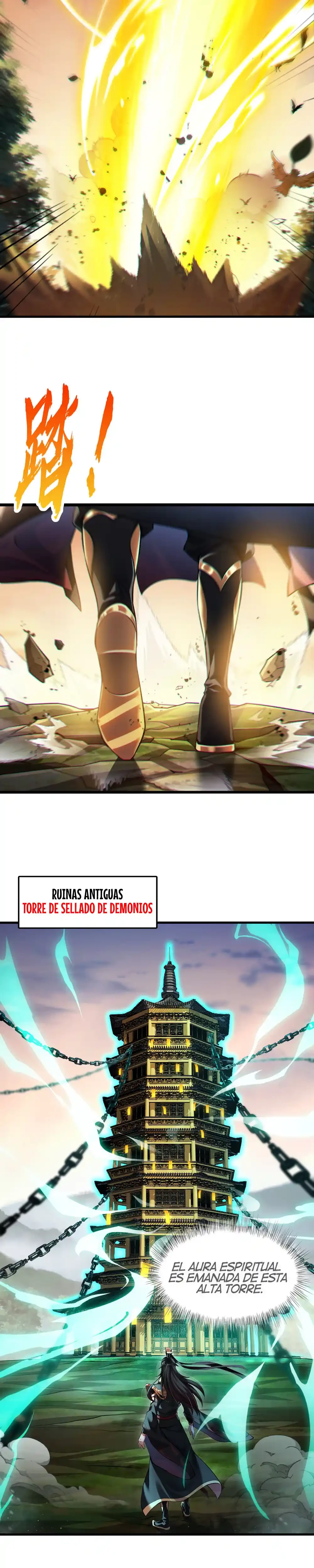 ¡El Regreso Del Emperador Inmortal Qin! capítulo 2, página 4