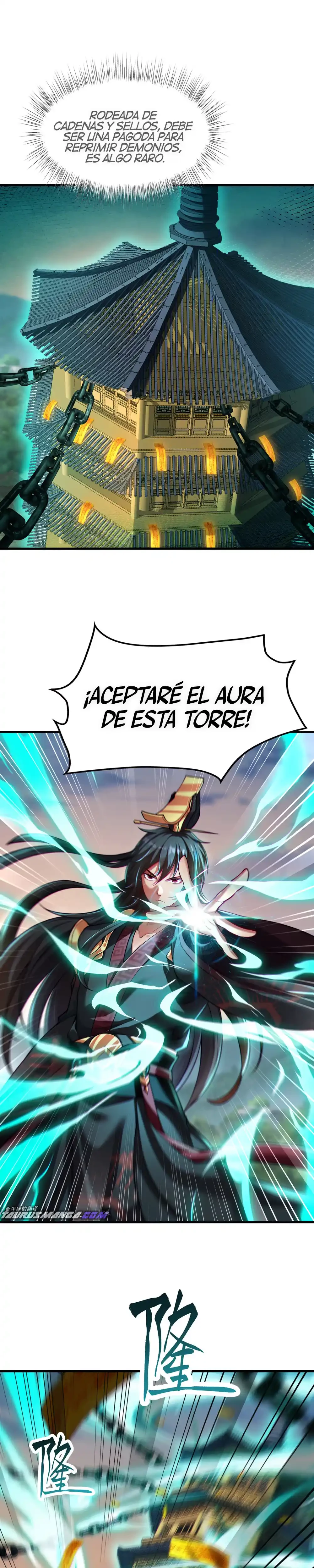 ¡El Regreso Del Emperador Inmortal Qin! capítulo 2, página 5