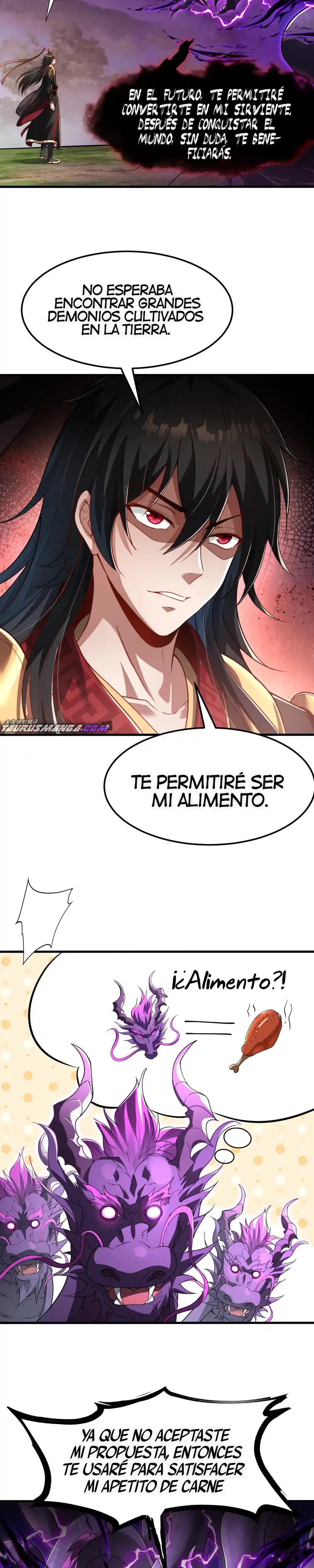 ¡El Regreso Del Emperador Inmortal Qin! capítulo 2, página 8