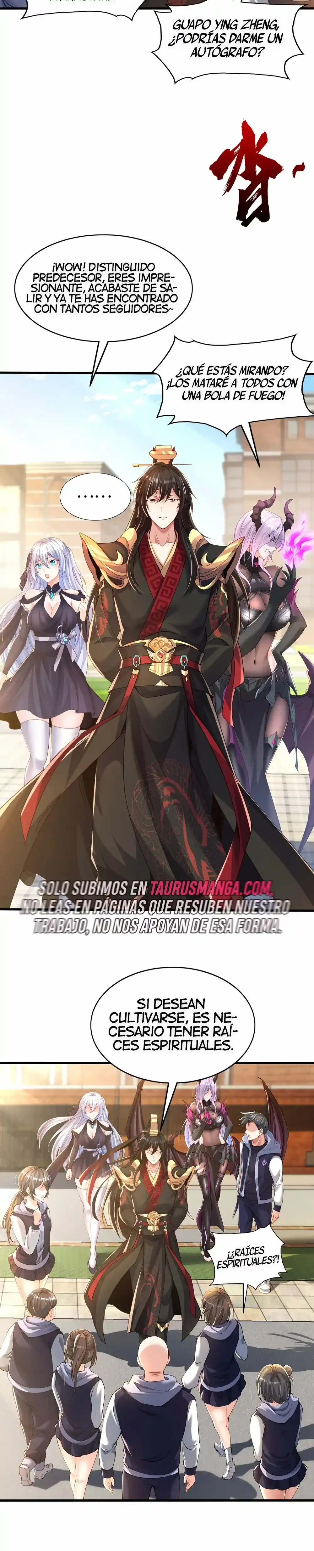 ¡El Regreso Del Emperador Inmortal Qin! capítulo 4, página 15