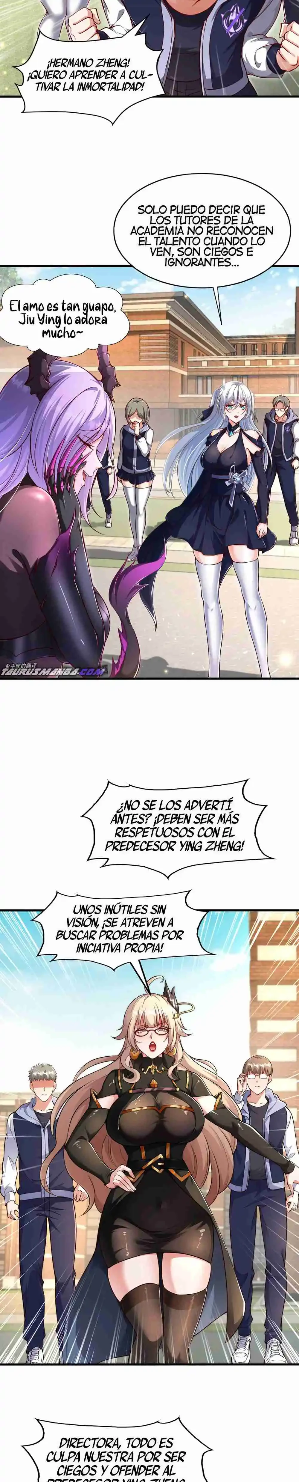 ¡El Regreso Del Emperador Inmortal Qin! capítulo 5, página 7