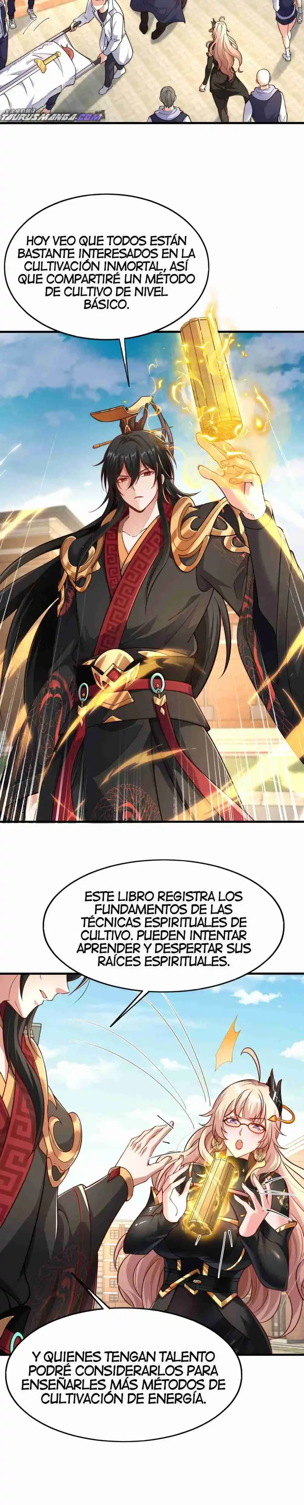 ¡El Regreso Del Emperador Inmortal Qin! capítulo 5, página 9