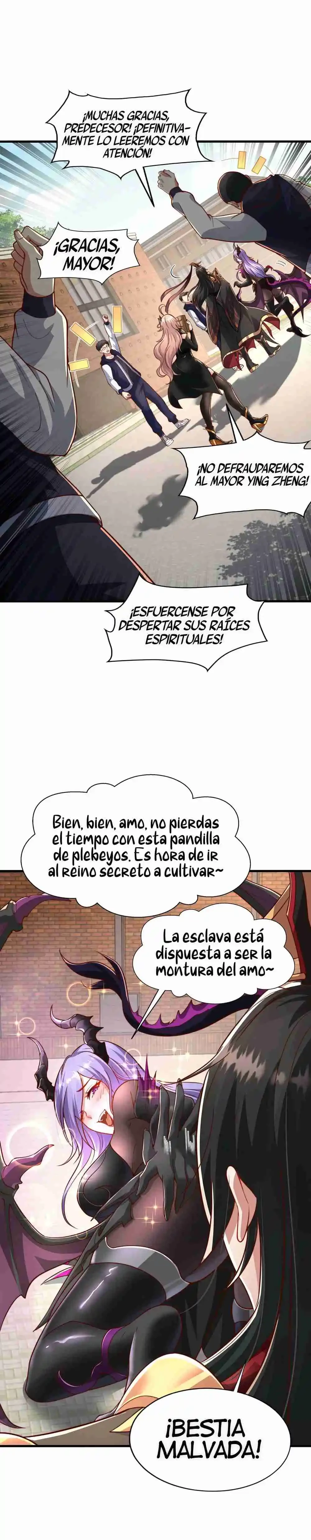 ¡El Regreso Del Emperador Inmortal Qin! capítulo 5, página 10