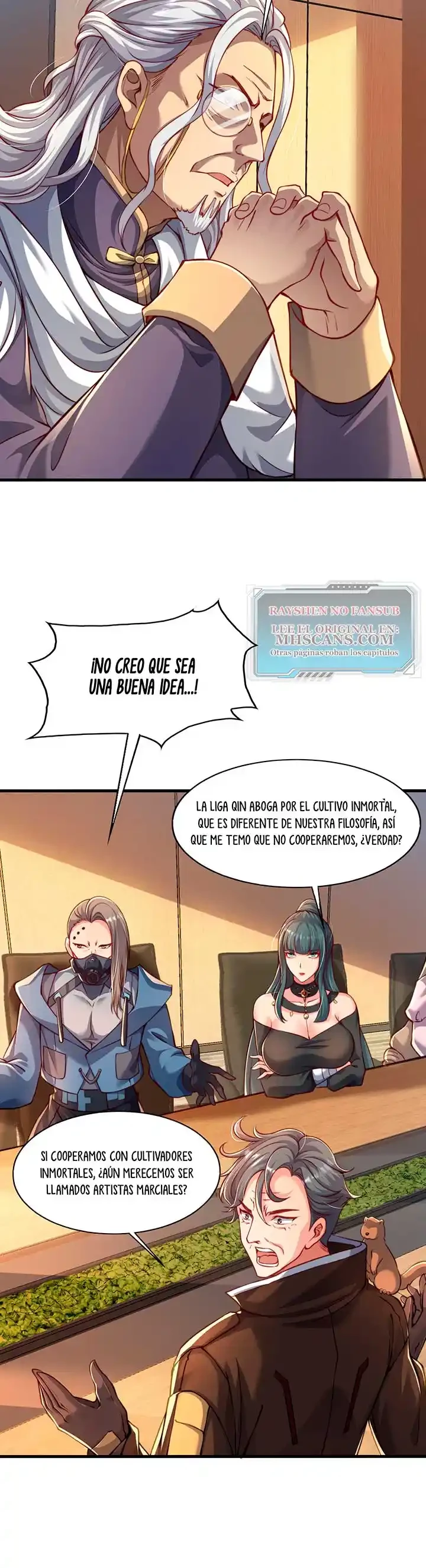 ¡El Regreso Del Emperador Inmortal Qin! capítulo 7, página 6
