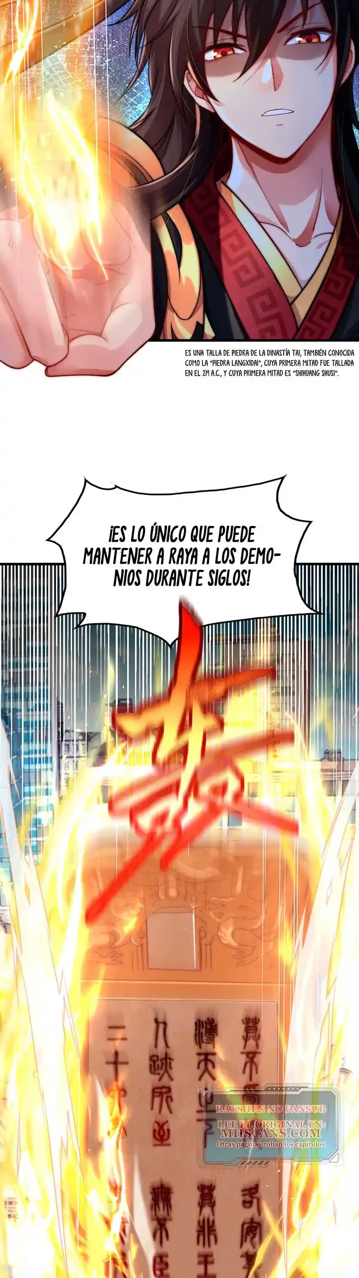 ¡El Regreso Del Emperador Inmortal Qin! capítulo 7, página 21