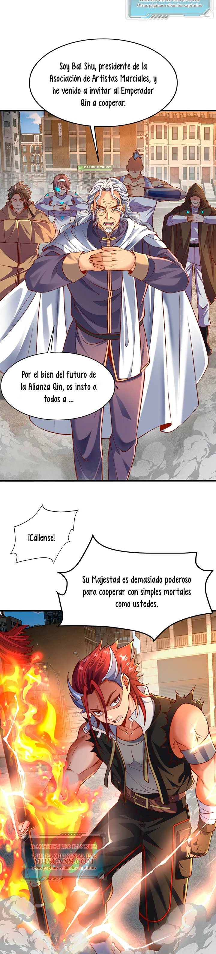¡El Regreso Del Emperador Inmortal Qin! capítulo 8, página 14